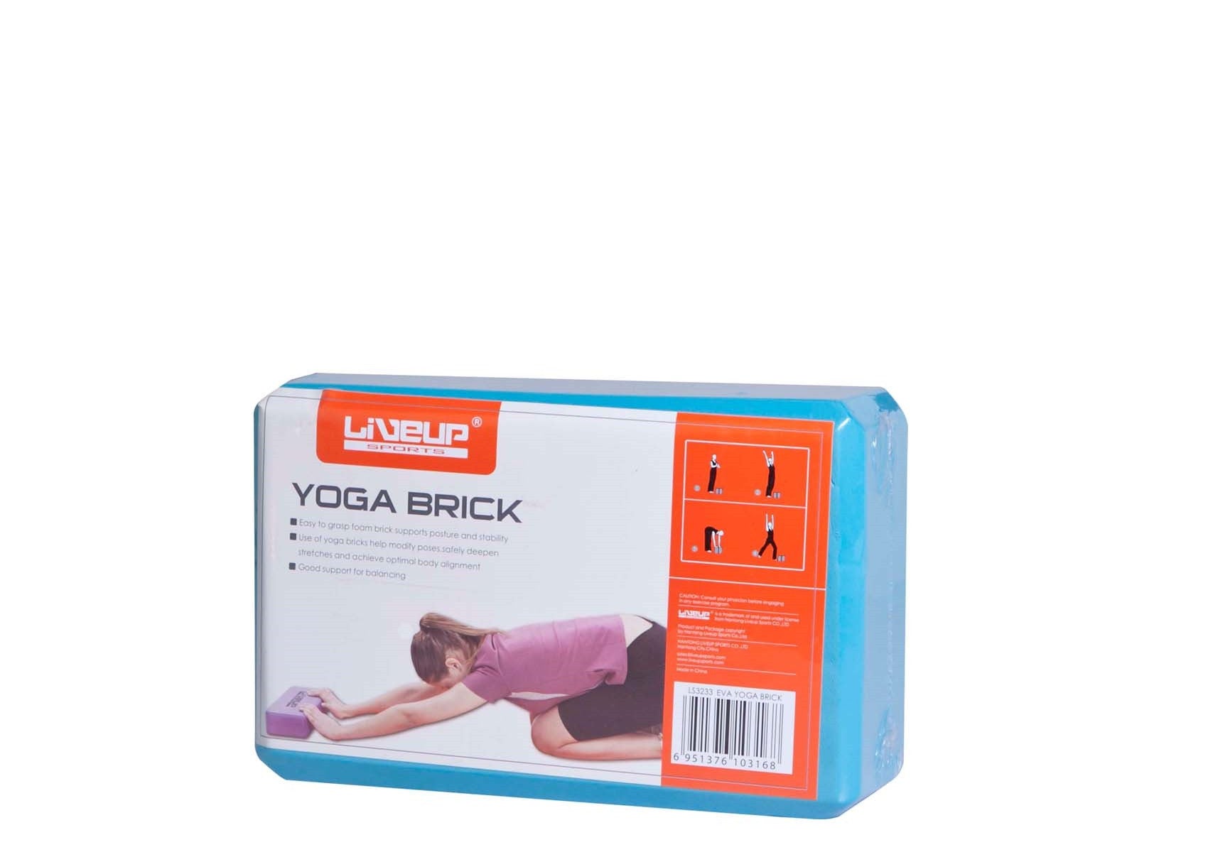 EVA Yoga Brick Pair - Blue